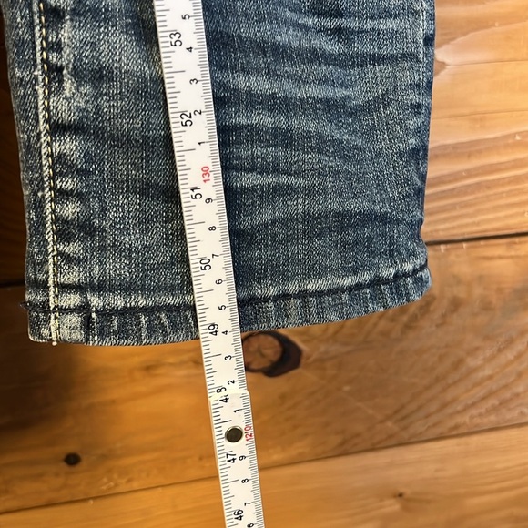 VIGOSS Women’s Skinny Jeans 13‎ Blue Denim Pants Stretch mid rise streetwear Y2K - Picture 4 of 11